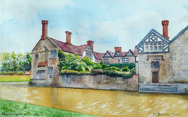 Baddesley Clinton, painted 2021