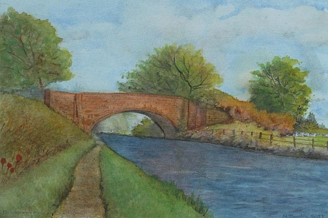Bridgewater near Dunham, painted 2011