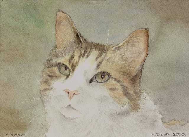 Oscar, painted 2010