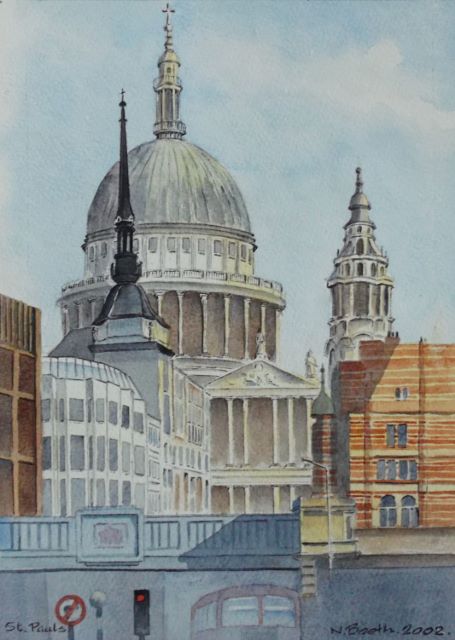 St.Paul's, painted 2002