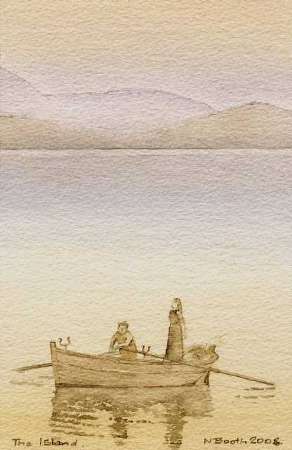 The Island, painted 2008