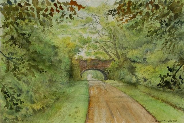 Trans Pennine Trail, Liverpool, painted 2010